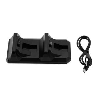 Dual USB Fast Charging Dock Stand Station Charger For PlayStation 4 PS4 Black June 2018 - 5 Dual USB Fast Charging Dock Stand Station Charger for PlayStation 4 PS4 Black - 5