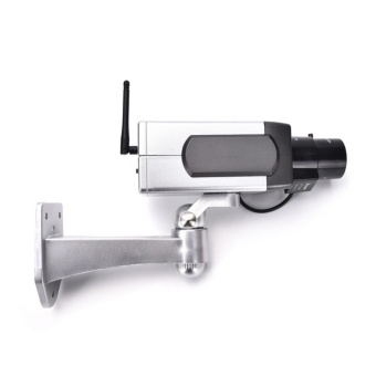 Dummy CCTV Camera Motion Detection Sensor Motorized Pan MovementBlinking LED - Intl June 2018 - 4 Dummy CCTV Camera Motion Detection Sensor Motorized Pan MovementBlinking LED - intl - 4