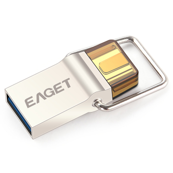 Eaget CU10 USB3.0 To Type-C OTG 32G Flash Pen Drive USB Disk For New Macbook Laptop Desktop - Intl June 2018 - 2 Eaget CU10 USB3.0 to Type-C OTG 32G Flash Pen Drive USB Disk for New Macbook Laptop Desktop - Intl - 2