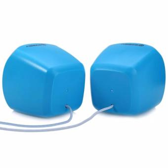 EZEEY T11 Portable Mini USB 3.5mm Powered Speaker(Blue-Gray) June 2018 - 2 EZEEY T11 Portable Mini USB 3.5mm Powered Speaker(Blue-Gray) - 2