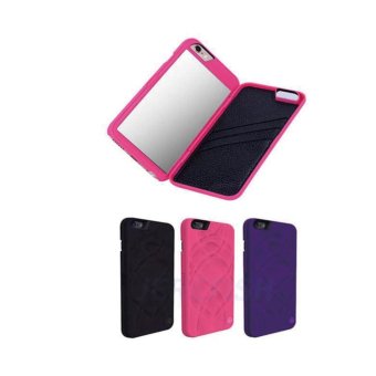 Fashion Lady Mirror Wallet Case For Iphone 6 6s Leather Flip Makeup Mirror Phone Cases Card Slot Holder Stand - Intl June 2018 - 4 Fashion Lady Mirror Wallet Case For iphone 6 6s Leather Flip Makeup Mirror Phone Cases Card Slot Holder Stand - intl - 4