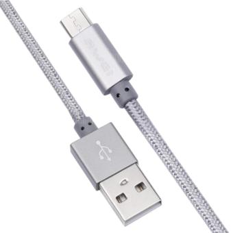 FLASH Awei CL - 10 Micro USB Nylon Braided Charging Data Cord(gray) April 2018 - 2 FLASH Awei CL - 10 Micro USB Nylon Braided Charging Data Cord(gray) - 2
