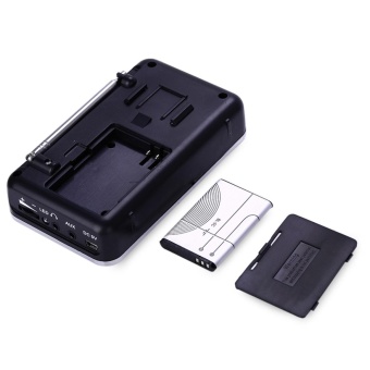 FM AM Mini Radio Digital LCD Speaker MP3 Music Player AUX USB TF With LED Light Black - Intl June 2018 - 4 FM AM Mini Radio Digital LCD Speaker MP3 Music Player AUX USB TF with LED Light Black - intl - 4