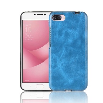 For ASUS ZenFone 4 Max ZC554KL 5.5 Inch Crazy Horse Retro PULeather Skin Soft TPU Back Cover Phone Bag Case - Intl April 2018 - 4 For ASUS ZenFone 4 Max ZC554KL 5.5 inch Crazy Horse Retro PULeather Skin soft TPU Back Cover Phone Bag Case - intl - 4