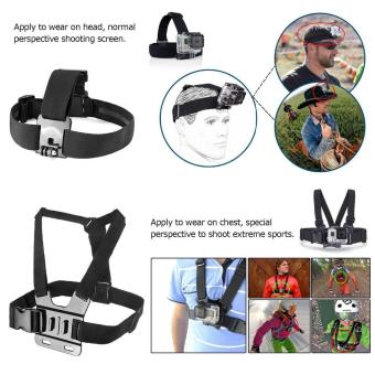 For Gopro Accessories Set Helmet Harness Chest Belt Head MountStrap Monopod Go Pro Hero 5 4 3 Session 3 SJ4000 SJ7000 - Intl June 2018 - 2 For Gopro Accessories Set Helmet Harness Chest Belt Head MountStrap Monopod Go pro hero 5 4 3 session 3 SJ4000 SJ7000 - intl - 2