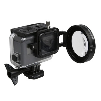 For GoPro HERO5 Sport Action Camera Professional 58mm 16X MacroLens Close-up Filter With Lens Base And Adapter Ring And LensProtective Cap And Anti-lost Hand Strap And Cleaning Cloth - Intl June 2018 - 3 For GoPro HERO5 Sport Action Camera Professional 58mm 16X MacroLens Close-up Filter With Lens Base and Adapter Ring and LensProtective Cap and Anti-lost Hand Strap and Cleaning Cloth - intl - 3