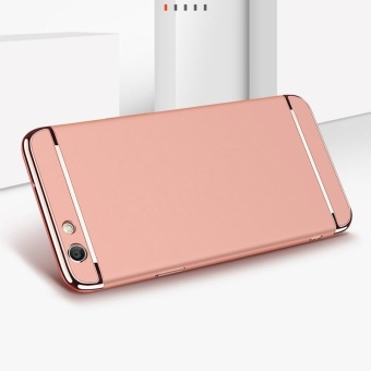 For OPPO F1S A59 Phone Case + Tempered Glass /OPPO F1S A59 Ultra Thin Chromed 3in1 Hybrid Armor Phone Shell Shockproof Hard PC Back Case With OPPO F1S A59 Anti Blue-Ray Eye Protect Full Cover Tempered Glass Screen Protector Film - Intl April 2018 - 4 For OPPO F1S A59 phone Case + tempered glass /OPPO F1S A59 Ultra Thin Chromed 3in1 Hybrid Armor phone shell Shockproof Hard PC Back Case with OPPO F1S A59 Anti Blue-Ray Eye Protect Full Cover Tempered Glass Screen Protector Film - intl - 4