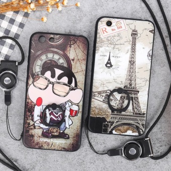 For VIVO Y53 Case Cover New Hot Sell Fashion Ultra-thin 3D StereoRelief Colorful Painting Soft Back Covers/Anti Falling PhoneCover/Shockproof Phone Case With Metal Ring And Phone Rope (BlackMusic) - Intl July 2018 - 5 For VIVO Y53 Case Cover New Hot Sell Fashion Ultra-thin 3D StereoRelief Colorful Painting Soft Back Covers/Anti falling PhoneCover/Shockproof Phone case With Metal Ring and Phone Rope (BlackMusic) - intl - 5