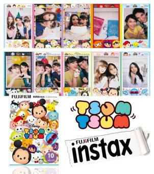Fujifilm Instax Mini Tsum Tsum Instant 10 Film For Fuji 7s 8 25 50s 70 90 / Polaroid 300 Instant Camera / Share SP-1 Printer June 2018 - 3 Fujifilm Instax Mini Tsum Tsum Instant 10 Film for Fuji 7s 8 25 50s 70 90 / Polaroid 300 Instant Camera / Share SP-1 Printer - 3