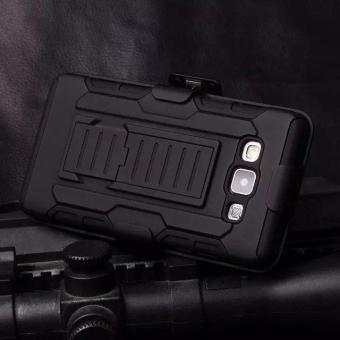 Full Body Shockproof Heavy Duty Rugged Case With Locking BeltSwivel Clip & Kickstand For Samsung Galaxy A5 A500F A500M A500H2015 - Intl June 2018 - 2 Full Body Shockproof Heavy Duty Rugged Case With Locking BeltSwivel Clip & Kickstand For Samsung Galaxy A5 A500F A500M A500H2015 - intl - 2