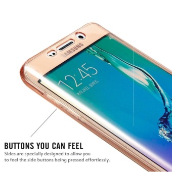 Full Coverage 360 Degree Front And Back Protective Case ShockproofTPU Gel Transparent Clear Cover For Samsung Galaxy S7 Edge - Intl June 2018 - 4 Full Coverage 360 degree Front and Back Protective Case ShockproofTPU Gel Transparent Clear Cover for Samsung Galaxy S7 Edge - intl - 4