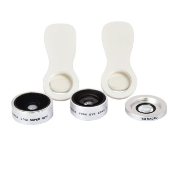 FUNIPICA F-516 3 In 1 Premium 0.36x Super Wide/ Macro/ FisheyeUniversal Photo Clip Lens (Silver) #0128 June 2018 - 4 FUNIPICA F-516 3 in 1 Premium 0.36x Super Wide/ Macro/ FisheyeUniversal Photo Clip Lens (Silver) #0128 - 4