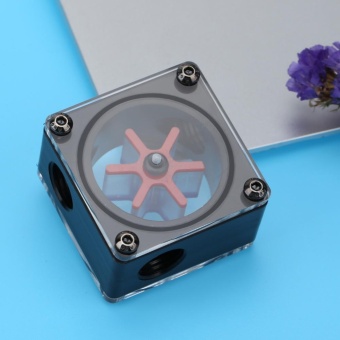 G1/4 Port 3 Impeller Water Flow Meter Indicator For PC WaterCooling System(Black) - Intl June 2018 - 3 G1/4 Port 3 Impeller Water Flow Meter Indicator for PC WaterCooling System(Black) - intl - 3