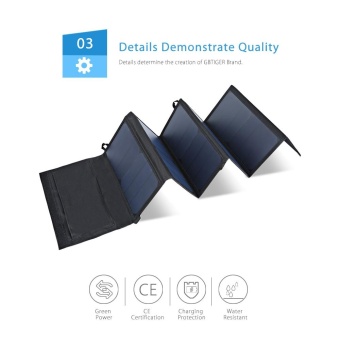 GBtiger 40W Dual Outputs Portable Sunpower Solar Charger Panel Water Resistant Folding Bag - Intl May 2018 - 3 GBtiger 40W Dual Outputs Portable Sunpower Solar Charger Panel Water Resistant Folding Bag - intl - 3