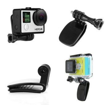 GearUshop Cap Hat Quick Release Clip Mount + 360 Degree Rotative Backpack Strap Fast Clamp Rec-mount Kit Set + GIFT Universal Conversion Screw Adapter & Storage Bag For GoPro Hero 5S 5 4S 4 3+ 3 2 1 Sjcam XiaoMi Yi Action Cameras - Intl June 2018 - 5 GearUshop Cap Hat Quick Release Clip Mount + 360 Degree Rotative Backpack Strap Fast Clamp Rec-mount Kit Set + GIFT Universal Conversion Screw Adapter & Storage Bag For GoPro Hero 5S 5 4S 4 3+ 3 2 1 Sjcam XiaoMi Yi Action Cameras - intl - 5