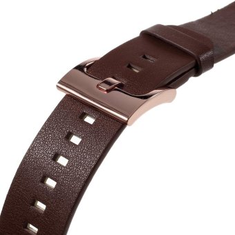 Genuine Leather Watchband For Samsung Gear S2 Classic R732 - Brown/ 20mm - Intl July 2018 - 2 Genuine Leather Watchband for Samsung Gear S2 Classic R732 - Brown/ 20mm - intl - 2