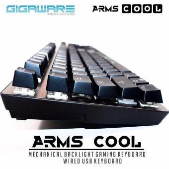 Gigaware Arms-Cool Mechanical Gaming Keyboard Wired USBKeyboard July 2018 - 2 Gigaware Arms-Cool Mechanical Gaming Keyboard Wired USBKeyboard - 2