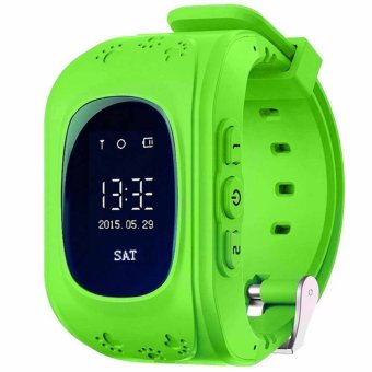 GPS Tracker Kids Wrist Sim Watch Phone Anti-lost SOS (Green) July 2018 - 2 GPS Tracker Kids Wrist Sim Watch Phone Anti-lost SOS (Green) - 2