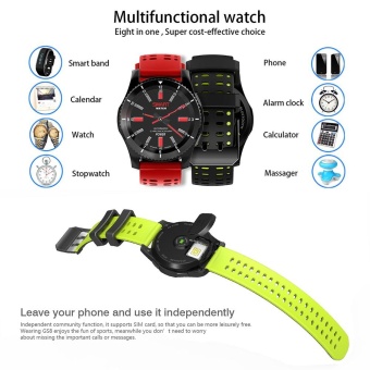 GS8 Wristband Heart Rate Blood Pressure Monitor Smart Watch With GPS Trajectory Tracker Support SIM Card For Android And IOS Phone - Intl June 2018 - 5 GS8 Wristband Heart Rate Blood Pressure Monitor Smart Watch with GPS Trajectory Tracker Support SIM Card For Android and IOS Phone - intl - 5