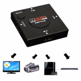 HDMI 3 Input Switch Hub Switcher Splitter 1080p For HDTV Xbox One360 PS3 PS4 June 2018 - 3 HDMI 3 Input Switch Hub Switcher Splitter 1080p for HDTV Xbox One360 PS3 PS4 - 3