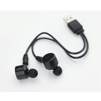 HengSong Mini Style Wireless Bluetooth Headphone In-Ear Stealth Earphone Phone Stereo Headset Handfree Universal For Smart Phone Black - Intl June 2018 - 2 HengSong Mini Style Wireless Bluetooth Headphone In-Ear Stealth Earphone Phone stereo Headset Handfree Universal for Smart Phone Black - intl - 2