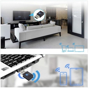 High Speed 300Mbps Mini USB Wifi Wireless Adapter 802.11 B/G/N Network Card LAN Dongle WiFi Adapter - Intl June 2018 - 3 High Speed 300Mbps Mini USB Wifi Wireless Adapter 802.11 B/G/N Network Card LAN Dongle WiFi Adapter - intl - 3