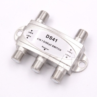 Hot Newest 1pcs Free TV DiSEqC Switch 4x1 DiSEqC Switch Satelliteantenna Flat LNB Switch For TV Receiver - Intl April 2018 - 3 Hot Newest 1pcs Free TV DiSEqC Switch 4x1 DiSEqC Switch satelliteantenna flat LNB Switch for TV Receiver - intl - 3