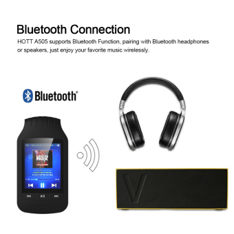 HOTT A505 8GB MP3 / MP4 Player Stereo Music Player Support Sport Pedometer Bluetooth Function FM Radio W/ TF Card Slot 1.8 Inches LCD Screen Clip Black - Intl June 2018 - 2 HOTT A505 8GB MP3 / MP4 Player Stereo Music Player Support Sport Pedometer Bluetooth Function FM Radio w/ TF Card Slot 1.8 Inches LCD Screen Clip Black - intl - 2