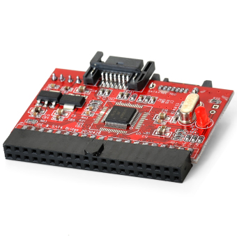IDE To SATA Adapter Card - Red/Black June 2018 - 2 IDE to SATA Adapter Card - Red/Black - 2