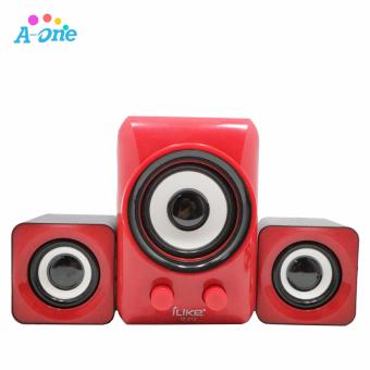 ILike DC 5V Computer PC Speaker 3.5mm Jack Audio Stereo USB MiniSubwoofer 3D Sound 2.1 CH PC Computer Speakers For Desktop Laptop (RED / BLUE / BLACK ) June 2018 - 2 ILike DC 5V computer PC Speaker 3.5mm Jack Audio Stereo USB MiniSubwoofer 3D Sound 2.1 CH PC Computer Speakers for Desktop Laptop (RED / BLUE / BLACK ) - 2