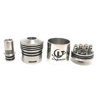 INFINITE Authentic CLT V1 RDA Atomizer (Stainless) July 2018 - 2 INFINITE Authentic CLT v1 RDA Atomizer (Stainless) - 2