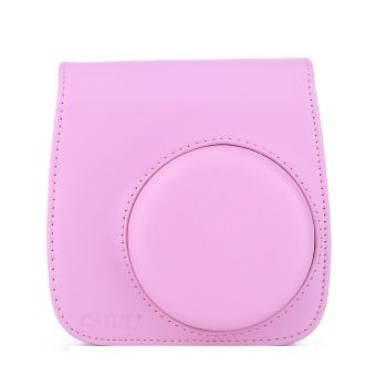 Instax Mini 8 Leather Camera Case Shoulder Bag Cover For Fuji Polaroid (Pink) - Intl June 2018 - 2 Instax Mini 8 Leather Camera Case Shoulder Bag Cover For Fuji Polaroid (Pink) - Intl - 2