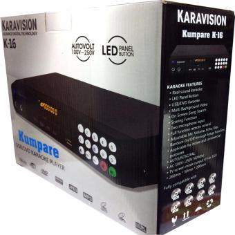 Karavision K-16 Kumpare DVD Karaoke Player Up To 14,000 Songs!(Black) With Free VA-9000 Wired Micrphone April 2018 - 3 Karavision K-16 Kumpare DVD Karaoke Player Up to 14,000 Songs!(Black) With Free VA-9000 Wired Micrphone - 3
