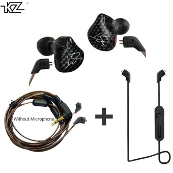 KZ ZST Hybrid Earphone +Bluetooth Wire+Dynamic Drive HI-FI Bass Earphones For Sport Music Smart Phones Black Color- Intl April 2018 - 4 KZ ZST Hybrid Earphone +Bluetooth Wire+Dynamic Drive HI-FI Bass earphones for Sport music smart phones Black Color- intl - 4