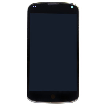 LCD Display Digitizer Frame for LG Google Nexus 4 E960 (Black)- -intl