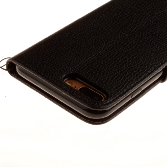 Leather Case Flip Stand Card Slots Cover For IPhone 7 Plus (Black) - Intl June 2018 - 5 Leather Case Flip Stand Card Slots Cover For iPhone 7 Plus (Black) - intl - 5
