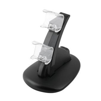 LED Dual USB Charger Docking Station For Playstation Of PS4 GamepadJoystick June 2018 - 2 LED Dual USB Charger Docking Station For Playstation of PS4 GamepadJoystick - 2