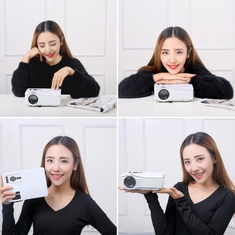 Leegoal Home HD Projector Mini Portable 1080P Apple Andriod MobilePhone Projector HDMI AV Interface June 2018 - 4 leegoal Home HD Projector Mini Portable 1080P Apple Andriod MobilePhone Projector HDMI AV Interface - 4