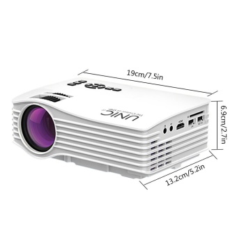 Leegoal Home HD Projector Mini Portable 1080P Apple Andriod MobilePhone Projector HDMI AV Interface June 2018 - 2 leegoal Home HD Projector Mini Portable 1080P Apple Andriod MobilePhone Projector HDMI AV Interface - 2