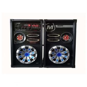 Mass MS -9806BT Amplifier Speaker With Free 2 Pieces Microphone April 2018 - 2 Mass MS -9806BT Amplifier Speaker with Free 2 Pieces Microphone - 2