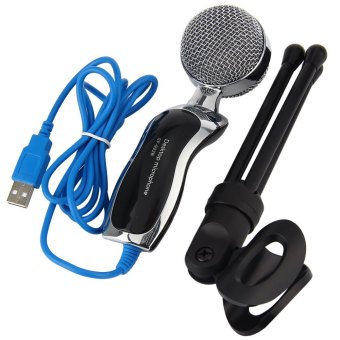 Mic Studio Audio Sound Recording Usb Microphone CondenserMicrophone With Microphone Stand For Computer Laptop - Intl July 2018 - 2 Mic Studio Audio Sound Recording usb microphone CondenserMicrophone with Microphone Stand for computer Laptop - Intl - 2