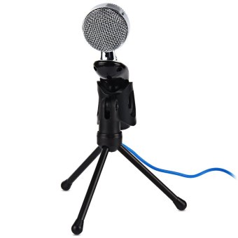 Mic Studio Audio Sound Recording Usb Microphone CondenserMicrophone With Microphone Stand For Computer Laptop - Intl July 2018 - 4 Mic Studio Audio Sound Recording usb microphone CondenserMicrophone with Microphone Stand for computer Laptop - Intl - 4