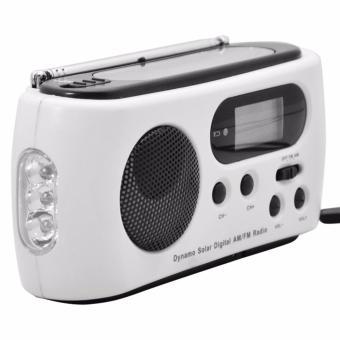 Miimall RD612 Mini Portable Hand Crank Dynamo FM/AM Radio (White) - Intl July 2018 - 2 Miimall RD612 Mini Portable Hand Crank Dynamo FM/AM Radio (White) - intl - 2