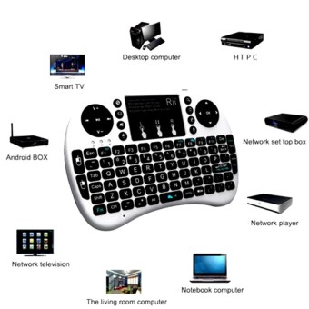 Mini USB Wireless Keyboard Touchpad Air Mouse Fly Mouse Remote Control For Android Windows TV Box PC Pad Cellphone White July 2018 - 3 Mini USB Wireless Keyboard Touchpad Air Mouse Fly Mouse Remote Control for Android Windows TV Box PC Pad Cellphone White - 3