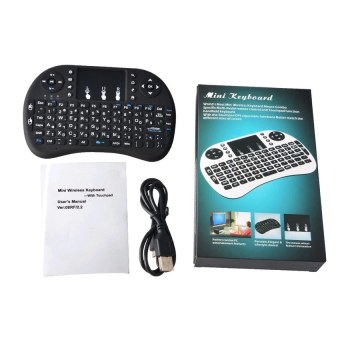 Mini USB Wireless Keyboard Touchpad Air Mouse Fly Mouse RemoteControl For Android Windows TV Box PC Pad Cellphone Black June 2018 - 4 Mini USB Wireless Keyboard Touchpad Air Mouse Fly Mouse RemoteControl for Android Windows TV Box PC Pad Cellphone Black - 4