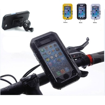 Motorcycle Handlebar Mount Holder For Apple IPhone 6 / 6s Plus 5.5 Inch Bike Phone Holder Support Waterproof Case (Black For I6 6S PLUS) - Intl June 2018 - 3 Motorcycle Handlebar Mount Holder for Apple iPhone 6 / 6s Plus 5.5 inch Bike Phone Holder Support Waterproof Case (Black For i6 6S PLUS) - intl - 3
