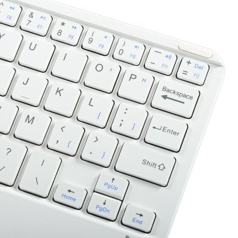 Multifunctional Ultra Thin Wireless Bluetooth 3.0 Keyboard WithTouch Pad For PC Tablet Laptop (White) May 2018 - 5 Multifunctional Ultra Thin Wireless Bluetooth 3.0 Keyboard withTouch Pad for PC Tablet Laptop (White) - 5