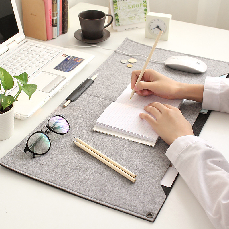 Philippines New Felt Sleeve Laptop Desk Mat Fashion Durable Modern New Felt Sleeve Laptop Desk Mat Fashion Durable Modern Table Feltoffice Mouse Pad Pen