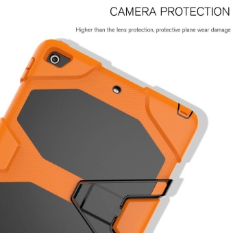 New IPad 9.7 Inch 2017 Case Heavy Duty Shockproof Hybrid ScreenProtector Rugged Rubber Protective Stand Case For Apple IPad 9.72017 5th Generation - Intl June 2018 - 5 New iPad 9.7 Inch 2017 Case Heavy Duty Shockproof Hybrid ScreenProtector Rugged Rubber Protective Stand Case for Apple iPad 9.72017 5th Generation - intl - 5