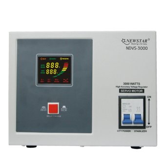 Newstar NDVS-3000 Servo 3000W AVR (Grey) June 2018 - 4 Newstar NDVS-3000 Servo 3000W AVR (Grey) - 4